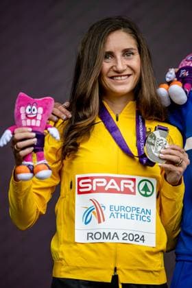 Gesa Felicitas KRAUSE Silvesterlauf Trier, GERMANY , 3000m Stepplechase Women, 3000m Obstacle Women ITA, Leichtathletik, Athletics, European Athletics Championships Rome 24, Leichtathletik Europameisterschaften, 10 06 2024, ITA, Leichtathletik, Athletics, European Athletics Championships Rome 24, Leichtathletik Europameisterschaften, 10 06 2024, Rome Copyright: xJanxPapenfussx EP_JPS