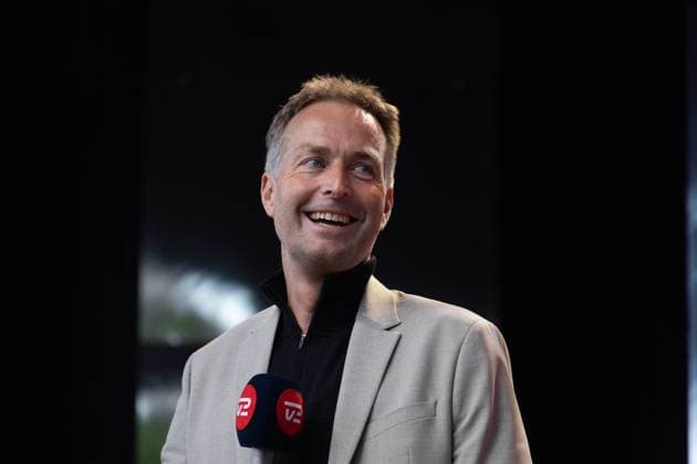 Head coach Kasper Hjulmand of Denmark on the stage in Tivoli in Copenhagen Monday June, 10, 2024. DBU, TV2 and Tivoli send the Danish men s national football team off to the UEFA EURO, EM, Europameisterschaft,Fussball 2024 with a live show from Tivoli in Copenhagen Copenhagen Tivoli Denmark Copyright: xKristianxTuxenxLadegaardxBergx 2E6A3991