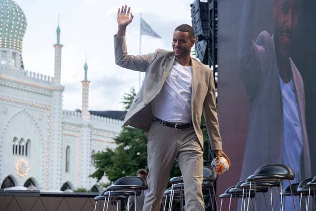 Denmark s Mathias Zanka Joergensen on the stage in Tivoli in Copenhagen Monday June, 10, 2024. DBU, TV2 and Tivoli send the Danish men s national football team off to the UEFA EURO, EM, Europameisterschaft,Fussball 2024 with a live show from Tivoli in Copenhagen Copenhagen Tivoli Denmark Copyright: xKristianxTuxenxLadegaardxBergx 2E6A4367