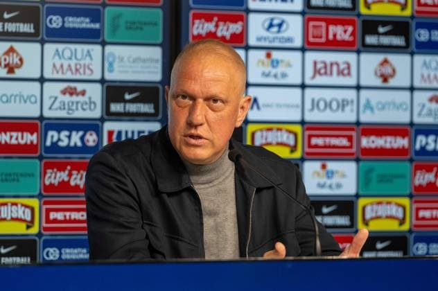 Football, Men, Season 2023 2024, European Championship 2024 in Germany, Training Croatia at Volksparkstadion in Neuruppin, European Championship Ambassador Ivan Klasnic Croatia , 10 06 2024, Copyright: xMatthiasxKochx