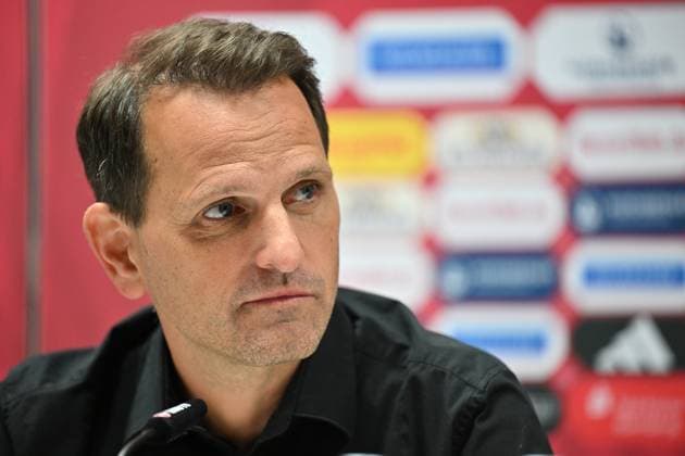 11 06 2024 1 FC Nürnberg Nuernberg FCN Club Media event Press conference Presentation of new coach Head coach xwoxzix Joti Chatzialexiou Board of Directors Sport 1 FC Nürnberg FCN