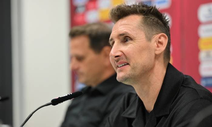 11 06 2024 1 FC Nürnberg Nuernberg FCN Club Media event Press conference Presentation of new coach Head coach xwoxzix Miroslav Klose Coach 1 FC Nürnberg FCN