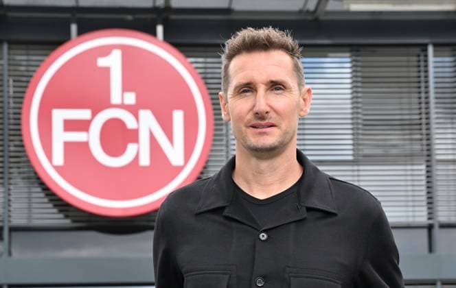 11 06 2024 1 FC Nürnberg Nuernberg FCN Club Media event Press conference Presentation of new coach Head coach xwoxzix Miroslav Klose Coach 1 FC Nürnberg FCN