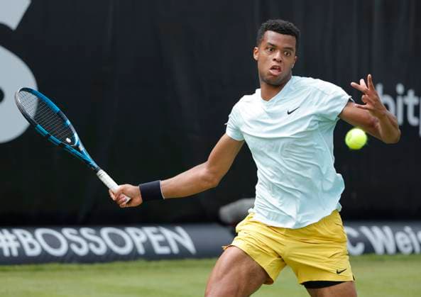11 06 2024, Boss Open 2024, ATP Tour 250, TC Weissenhof Stuttgart, Tennis, Sport, in the picture Giovanni Mpetshi Perricard FRA