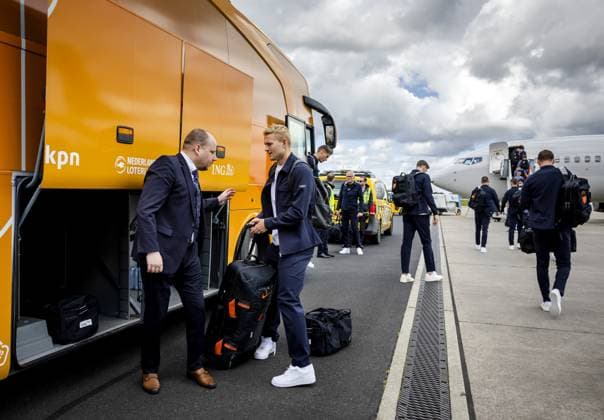 ROTTERDAM - Matthijs de Ligt of the Dutch national team, Nationalteam prior to the departure for Germany. The selection goes to Wolfsburg for the training camp in the run-up to the European Football Championship. ANP SEM VAN DER WAL xVIxANPxSportx xxANPxIVx 500852660 originalFilename: 500852660.jpg