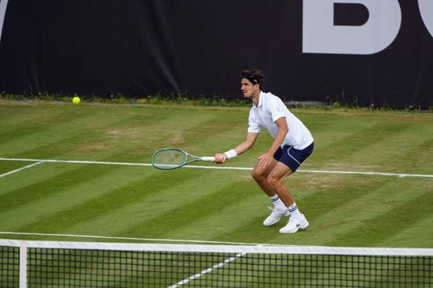 BOSS Open ATP 250 2024 Stuttgart, 11 06 2024 Pierre Hugues Herbert FRA, France BOSS Open 2024, ATP 250, TC Weissenhof grounds on 10 06 2024, Stuttgart Copyright: xBEAUTIFULxSPORTSx Pajonkx