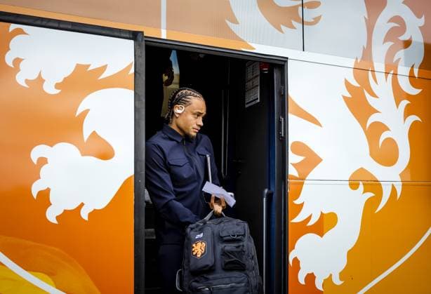 ROTTERDAM - Xavi Simons of the Dutch national team, Nationalteam prior to the departure for Germany. The selection goes to Wolfsburg for the training camp in the run-up to the European Football Championship. ANP SEM VAN DER WAL xVIxANPxSportx xxANPxIVx 500855683 originalFilename: 500855683.jpg