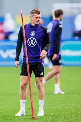 Training camp preparation UEFA EURO 2024 Germany 11 06 2024 Toni Kroos Germany, 8 Training camp preparation UEFA EURO 2024 Germany Training HerzoBase, Herzogenaurach on 11 06 2024 Copyright: xBEAUTIFULxSPORTS Wunderlx