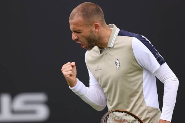 Daniel Evans during a round of 32 match Rothesay Open Nottingham, Day 2, Tennis, Lexus Nottingham Tennis Centre, Nottingham, UK - 11 June 2024  Copyright: xRyanxBrowne Shutterstockx 14523727cv