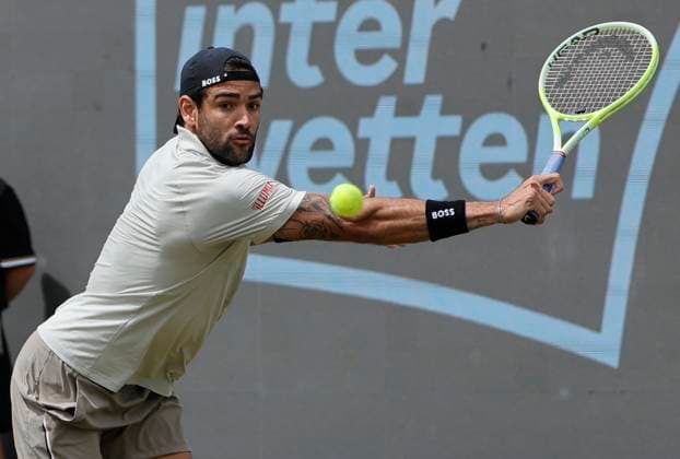 11 06 2024, Boss Open 2024, ATP Tour 250, TC Weissenhof Stuttgart, Tennis, Sport, in the picture Matteo Berrettini ITA