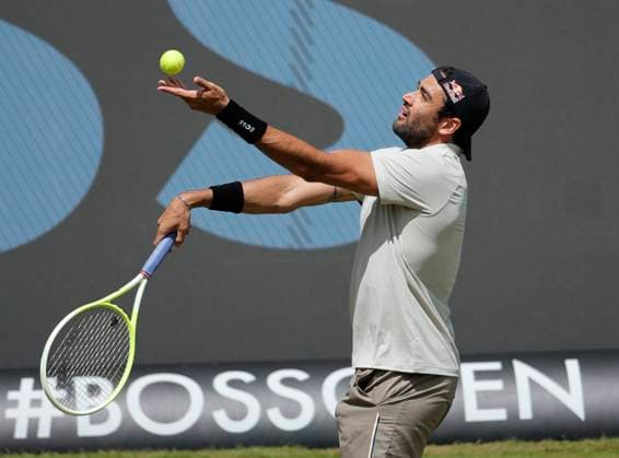 11 06 2024, Boss Open 2024, ATP Tour 250, TC Weissenhof Stuttgart, Tennis, Sport, in the picture Matteo Berrettini ITA