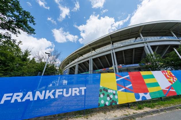 EURO 2024, Open Media Day at the stadium in Frankfurt am Main