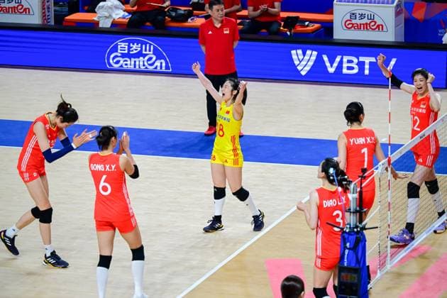 Volleyball, Nations League Women, China - Bulgaria