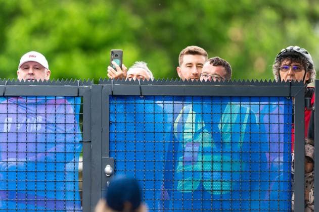 Fence guests at training GER, Training Hungarian national team, Football, UEFA Euro 2024, 11 06 2024 GER, Training Hungarian national team, Football, UEFA Euro 2024, 11 06 2024 Weiler im Allgaeu Copyright: xEibner-Pressefoto FlorianxWolfx EP_FWF