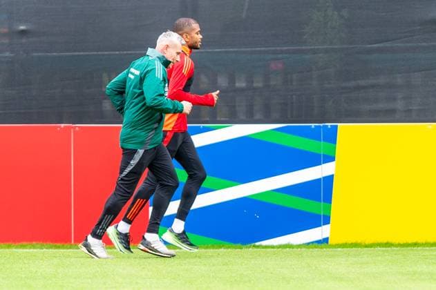 Running session by Loic Nego 7, Hungary GER, Training Hungarian national team, Football, UEFA Euro 2024, 11 06 2024 GER, Training Hungarian national team, Football, UEFA Euro 2024, 11 06 2024 Weiler im Allgaeu Copyright: xEibner-Pressefoto FlorianxWolfx EP_FWF