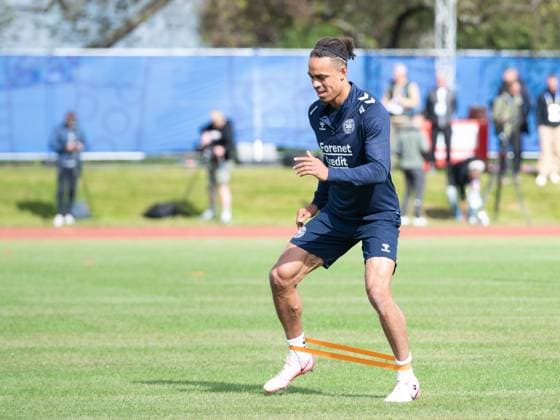 Yussuf Yurary Poulsen Denmark, 20 Public training national team Denmark, UEFA European Football Championship 2024, Men, European Championship 2024, GER, 11 06 2024, Public training national team Denmark, UEFA European Football Championship 2024, Men, European Championship 2024, GER, 11 06 2024 Freudenstadt Copyright: xEibner-Pressefoto WolfgangxFrankx EP_WFK