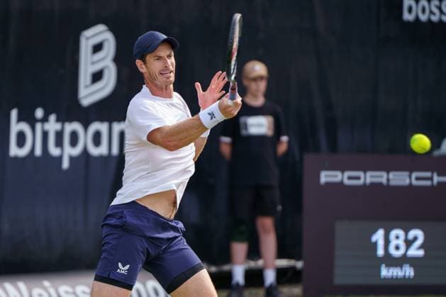 BOSS Open ATP 250 2024 Stuttgart, 11 06 2024 Andy Murray GBR, Great Britain BOSS Open 2024, ATP 250, grounds of the TC Weissenhof on 10 06 2024, Stuttgart Copyright: xBEAUTIFULxSPORTSx Pajonkx