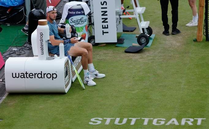 11 06 2024, Boss Open 2024, ATP Tour 250, TC Weissenhof Stuttgart, Tennis, Sport, in the picture Jan Lennard Struff GER
