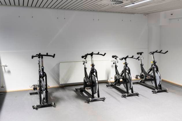 Stadium Open Media Day Arena Düsseldorf, 11 06 2024 A side room with bicycle ergometers Stadium Open Media Day at the Arena Düsseldorf in Düsseldorf, on 11 06 2024 Copyright: xBEAUTIFULxSPORTS Meuselx
