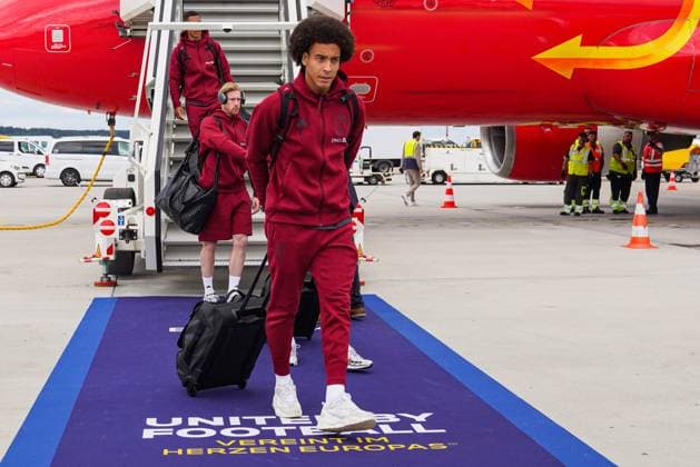 Belgium Media Activities UEFA EURO, EM, Europameisterschaft,Fussball 2024 12 06 2024 LUDWIGSBURG, GERMANY - JUNE 12 : Witsel Axel midfielder of Belgium pictured during arrival at the UEFA Euro 2024 European Football Championship tournament on June 12, 2024 in Ludwigsburg, Germany, 12 06 2024 Ludwigsburg Germany  Copyright: xRoyalxBelgianxFootballxAssociationx