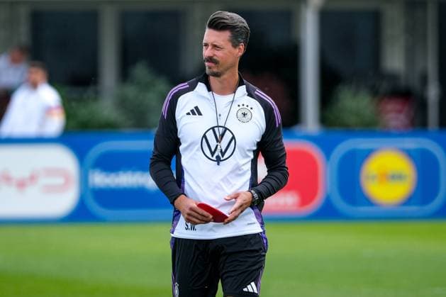 Sandro Wagner CO Trainer , GER, DFB, Training, Football Mens National Team Germany, UEFA European Football Championship 2024, Herzogenaurach 12 06 2024 GER, DFB, Training, Football Mens National Team Germany, UEFA European Football Championship 2024, Herzogenaurach 12 06 2024 Herzogenaurach Copyright: xEibner-Pressefoto FlorianxWieganx EP_FWD