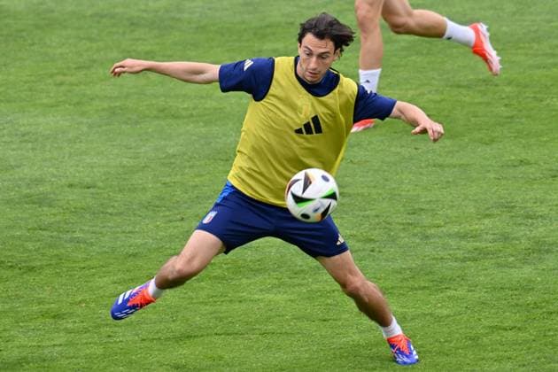 Florence, Italy: Italian player Matteo Darmian during Italy training session, UEFA European Football Championship in Florence, Italy, June 08 2024 UEFA European Football Championship - Italy training session  - ZUMAp169 20240612_zsa_p169_397_20240612 Copyright: xLisaxGuglielmi IPAxSportx