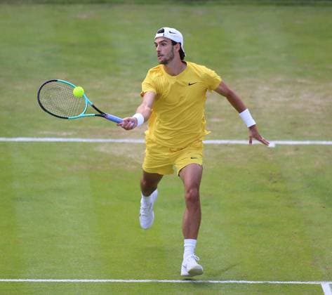 12 06 2024, BossOpen 2024, ATP Tour, TC Weissenhof, Stuttgart, Tennis, Sport, in the picture Lorenzo Muretti ITA