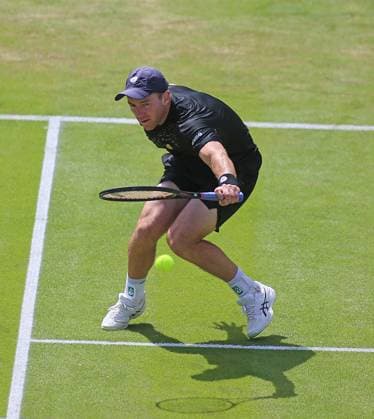 12 06 2024, BossOpen 2024, ATP Tour, TC Weissenhof, Stuttgart, Tennis, Sport, in the picture Dominik Koepfer GER