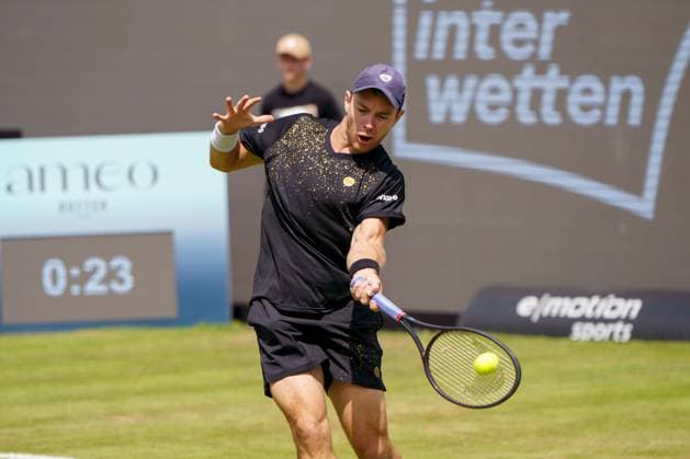 BOSS Open ATP 250 2024 Stuttgart, 12 06 2024 Dominik Köpfer GER, Germany BOSS Open 2024, ATP 250, TC Weissenhof course on 12 06 2024, Stuttgart Copyright: xBEAUTIFULxSPORTSx Pajonkx