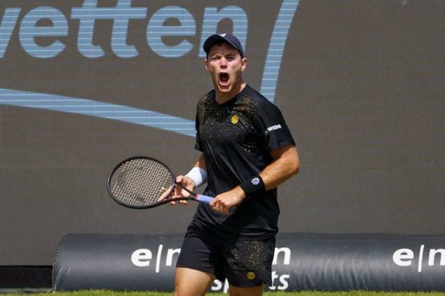 BOSS Open ATP 250 2024 Stuttgart, 12 06 2024 Dominik Köpfer GER, Germany BOSS Open 2024, ATP 250, TC Weissenhof course on 12 06 2024, Stuttgart Copyright: xBEAUTIFULxSPORTSx Pajonkx