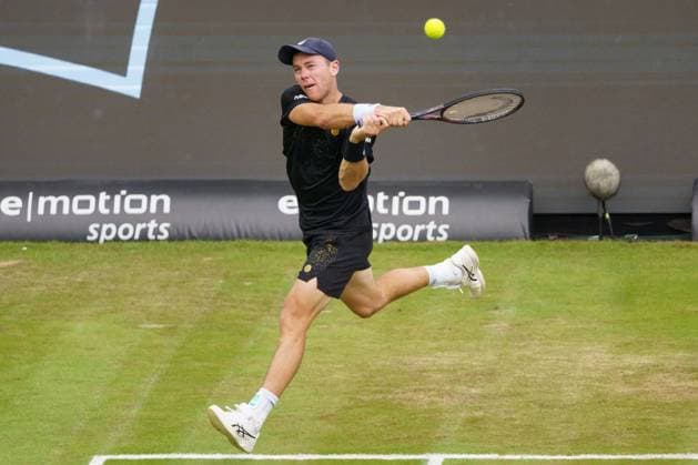 BOSS Open ATP 250 2024 Stuttgart, 12 06 2024 Dominik Köpfer GER, Germany BOSS Open 2024, ATP 250, TC Weissenhof course on 12 06 2024, Stuttgart Copyright: xBEAUTIFULxSPORTSx Pajonkx