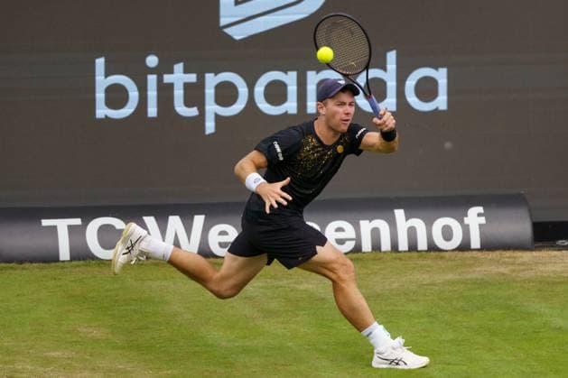 BOSS Open ATP 250 2024 Stuttgart, 12 06 2024 Dominik Köpfer GER, Germany BOSS Open 2024, ATP 250, TC Weissenhof course on 12 06 2024, Stuttgart Copyright: xBEAUTIFULxSPORTSx Pajonkx