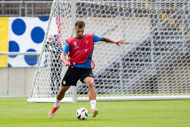 Public training, Slovenia 12 06 2024 David Brekalo Slovenia, 23 Public training, Slovenia Stadion am ZOO, Wuppertal 12 06 2024 Copyright: xBEAUTIFULxSPORTS Buriakovx