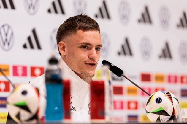 Training camp preparation UEFA EURO 2024 Germany 12 06 2024 Florian Wirtz Germany, 17 Training camp preparation UEFA EURO 2024 Germany Press conference HerzoBase, Herzogenaurach on 12 06 2024 Copyright: xBEAUTIFULxSPORTS Wunderlx