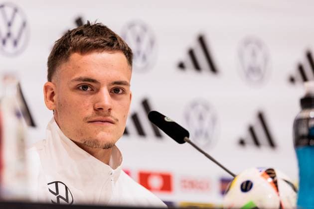 Training camp preparation UEFA EURO 2024 Germany 12 06 2024 Florian Wirtz Germany, 17 Training camp preparation UEFA EURO 2024 Germany Press conference HerzoBase, Herzogenaurach on 12 06 2024 Copyright: xBEAUTIFULxSPORTS Wunderlx