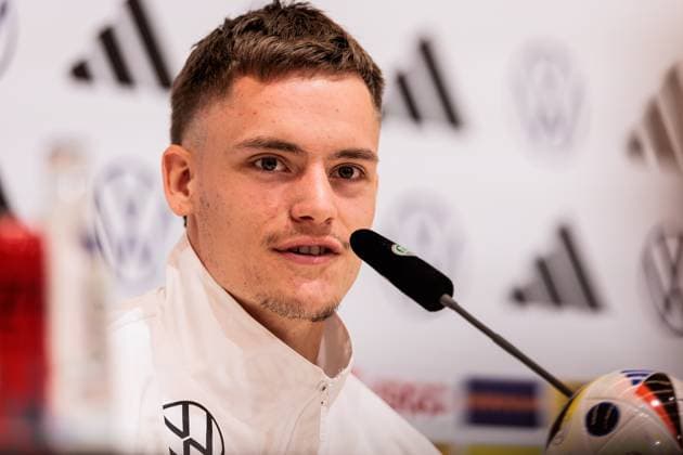 Training camp preparation UEFA EURO 2024 Germany 12 06 2024 Florian Wirtz Germany, 17 Training camp preparation UEFA EURO 2024 Germany Press conference HerzoBase, Herzogenaurach on 12 06 2024 Copyright: xBEAUTIFULxSPORTS Wunderlx