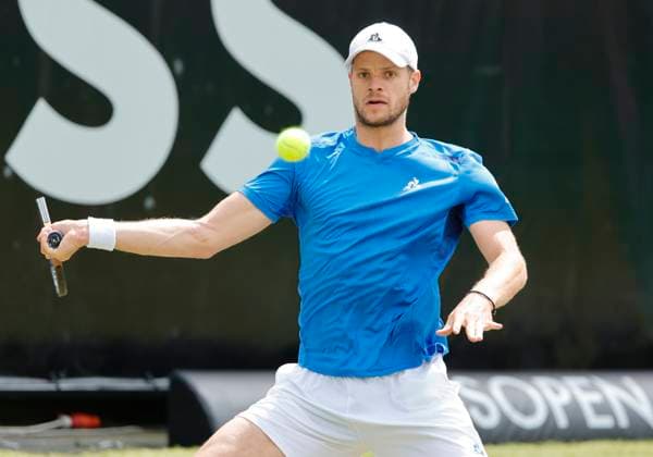 12.06.2024, Boss Open 2024, ATP, Tennis Herren Tour 250, TC Weissenhof Stuttgart, Tennis, im Bild: Yannick Hanfmann (GER)
