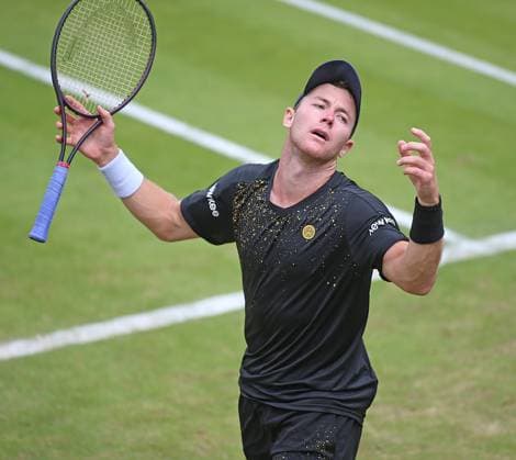 12 06 2024, BossOpen 2024, ATP Tour, TC Weissenhof, Stuttgart, Tennis, Sport, in the picture Dominik Koepfer GER