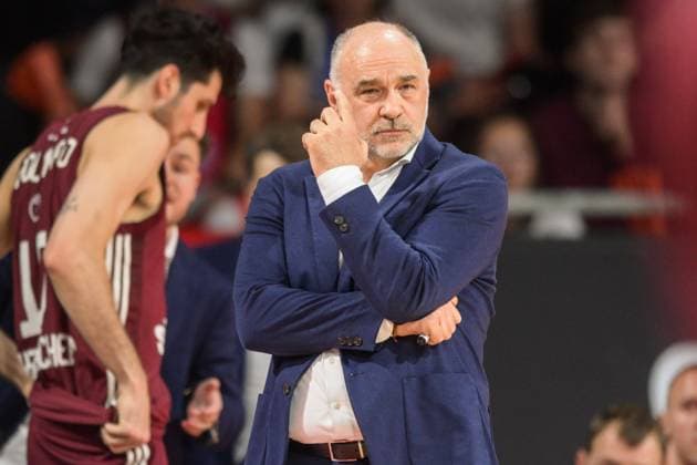 Basketball, BBL Final 2, 20240610, FC Bayern Munich Alba Berlin In the picture head coach of FC Bayern Munich Pablo LASO Portrait upper body half figure cropped single motif Munich BMW Park Bayern Germany Copyright: Passion2Press MarkusxFischerx