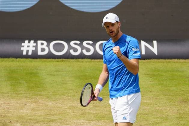 BOSS Open ATP 250 2024 Stuttgart, 12 06 2024 Yannick Hanfmann GER, Germany BOSS Open 2024, ATP 250, TC Weissenhof grounds on 12 06 2024, Stuttgart Copyright: xBEAUTIFULxSPORTSx Pajonkx