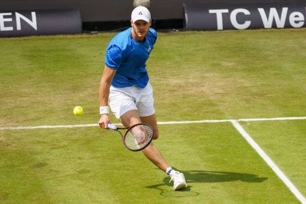 BOSS Open ATP 250 2024 Stuttgart, 12 06 2024 Yannick Hanfmann GER, Germany BOSS Open 2024, ATP 250, TC Weissenhof grounds on 12 06 2024, Stuttgart Copyright: xBEAUTIFULxSPORTSx Pajonkx
