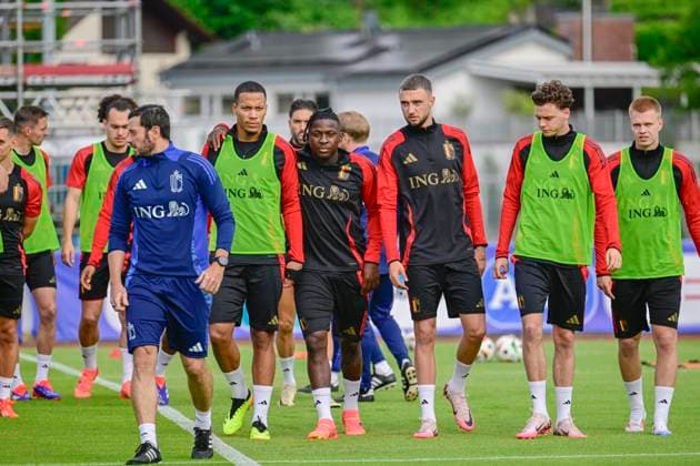 EURO 2024, Belgium national team, Training