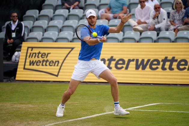 BOSS Open ATP 250 2024 Stuttgart, 12 06 2024 Yannick Hanfmann GER, Germany BOSS Open 2024, ATP 250, TC Weissenhof grounds on 12 06 2024, Stuttgart Copyright: xBEAUTIFULxSPORTSx Pajonkx