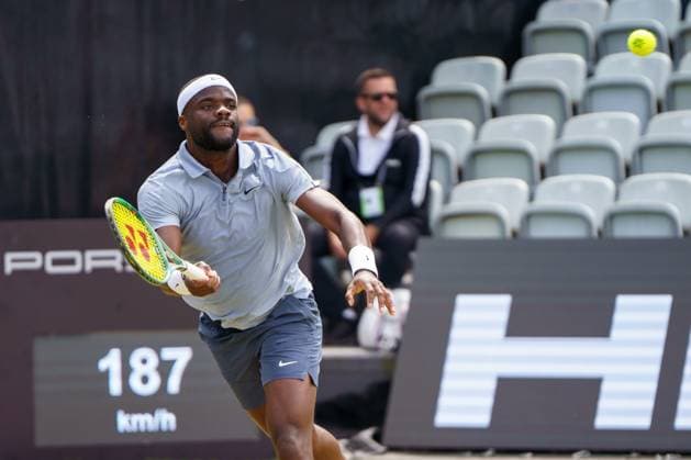 BOSS Open ATP 250 2024 Stuttgart, 12 06 2024 Frances Tiafoe USA, United States of America BOSS Open 2024, ATP 250, TC Weissenhof grounds on 12 06 2024, Stuttgart Copyright: xBEAUTIFULxSPORTSx Pajonkx