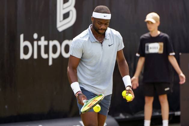 BOSS Open ATP 250 2024 Stuttgart, 12 06 2024 Frances Tiafoe USA, United States of America BOSS Open 2024, ATP 250, TC Weissenhof grounds on 12 06 2024, Stuttgart Copyright: xBEAUTIFULxSPORTSx Pajonkx