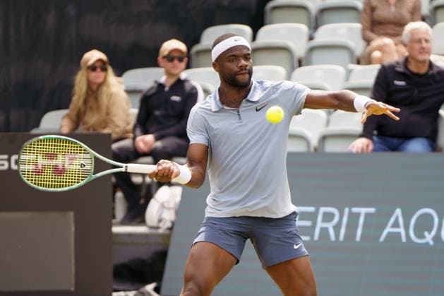 BOSS Open ATP 250 2024 Stuttgart, 12 06 2024 Frances Tiafoe USA, United States of America BOSS Open 2024, ATP 250, TC Weissenhof grounds on 12 06 2024, Stuttgart Copyright: xBEAUTIFULxSPORTSx Pajonkx