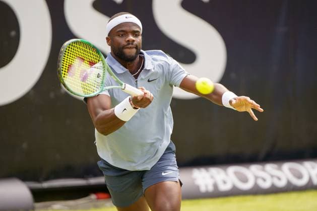BOSS Open ATP 250 2024 Stuttgart, 12 06 2024 Frances Tiafoe USA, United States of America BOSS Open 2024, ATP 250, TC Weissenhof grounds on 12 06 2024, Stuttgart Copyright: xBEAUTIFULxSPORTSx Pajonkx