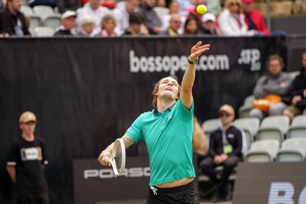 BOSS Open ATP 250 2024 Stuttgart, 12 06 2024 Alexander Bublik KAZ, Kazakhstan BOSS Open 2024, ATP 250, TC Weissenhof grounds on 12 06 2024, Stuttgart Copyright: xBEAUTIFULxSPORTSx Pajonkx
