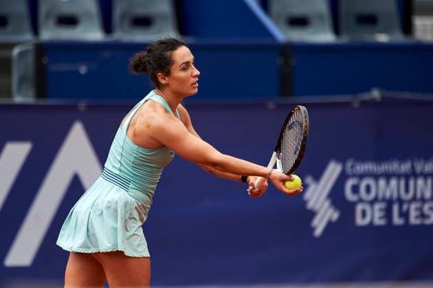 BBVA Open Internacional of Valencia on June 12, 2024 Martina Trevisan from Italy in action during the BBVA Open Internacional of Valencia on June 12, 2024 at Sporting Tenis Valencia (Valencia,BBVA Open Internacional of Valencia on June 12, 2024). Valencia Sporting Tenis Valencia Valencia Spain Copyright: xGrupoxNostresportx