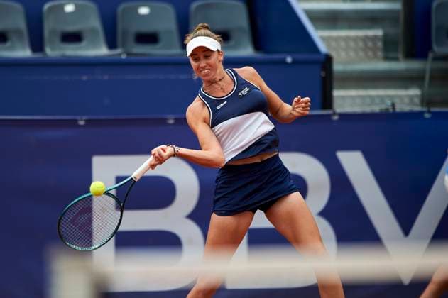 BBVA Open Internacional of Valencia on June 12, 2024 Guiomar Maristany Zuleta De Reales from Spain in action during the BBVA Open Internacional of Valencia on June 12, 2024 at Sporting Tenis Valencia (Valencia,BBVA Open Internacional of Valencia on June 12, 2024). Valencia Sporting Tenis Valencia Valencia Spain Copyright: xGrupoxNostresportx
